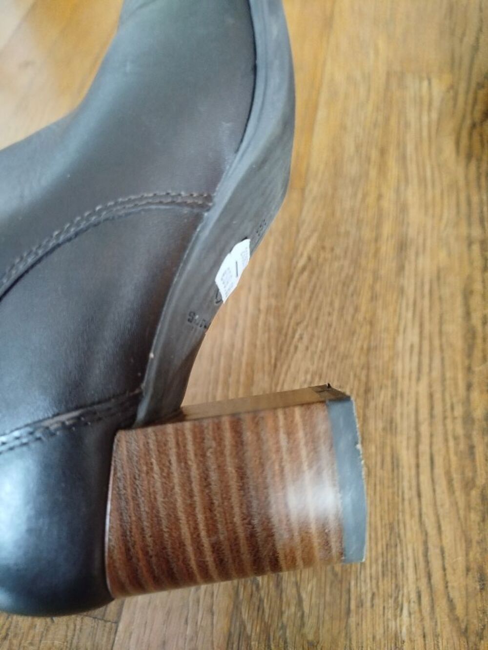 Bottines cuir marron Tamaris T 38 Chaussures