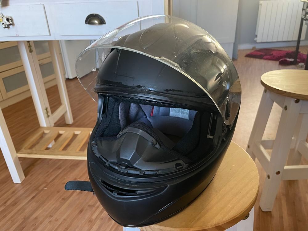 Veste moto Furygan et pantalon et casque Vêtements
