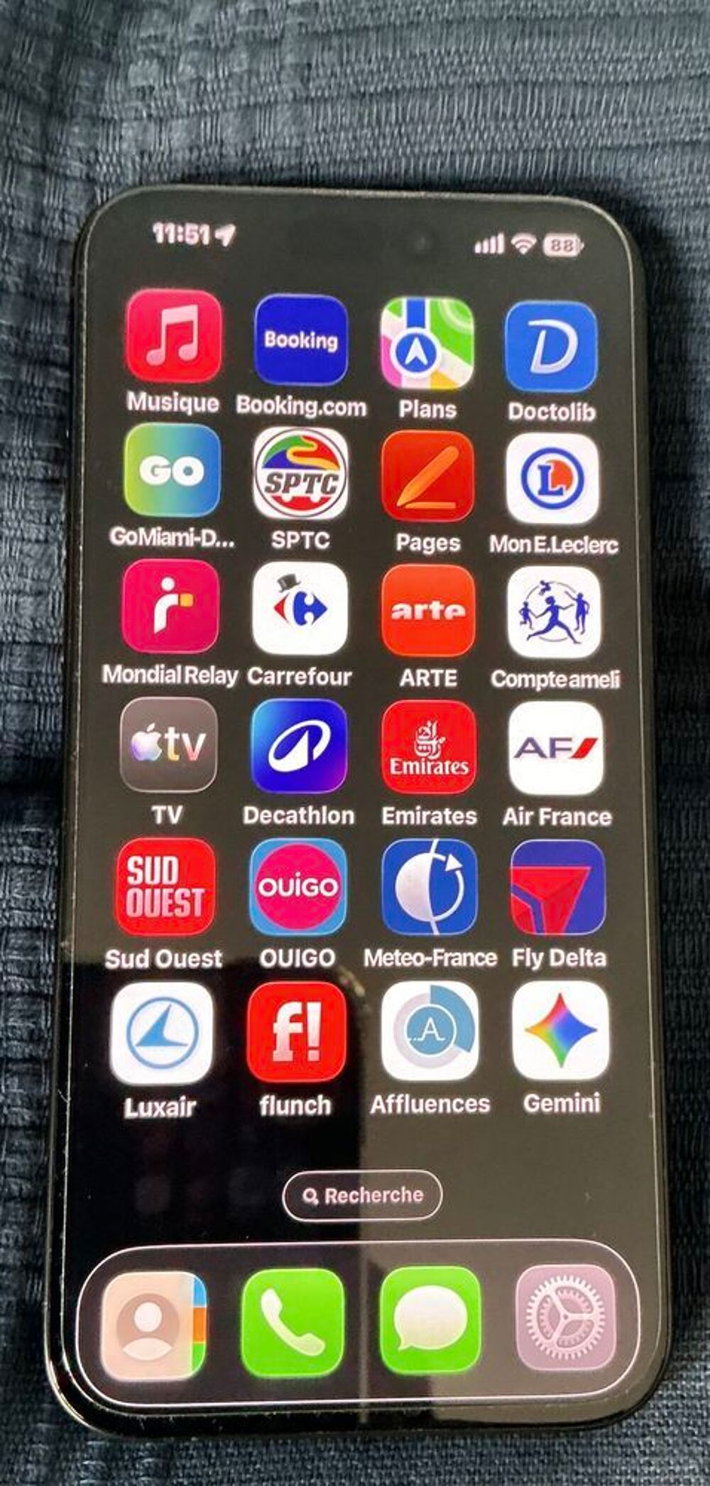 iPhone 15 PRO MAX noir 256 Go Téléphones et tablettes