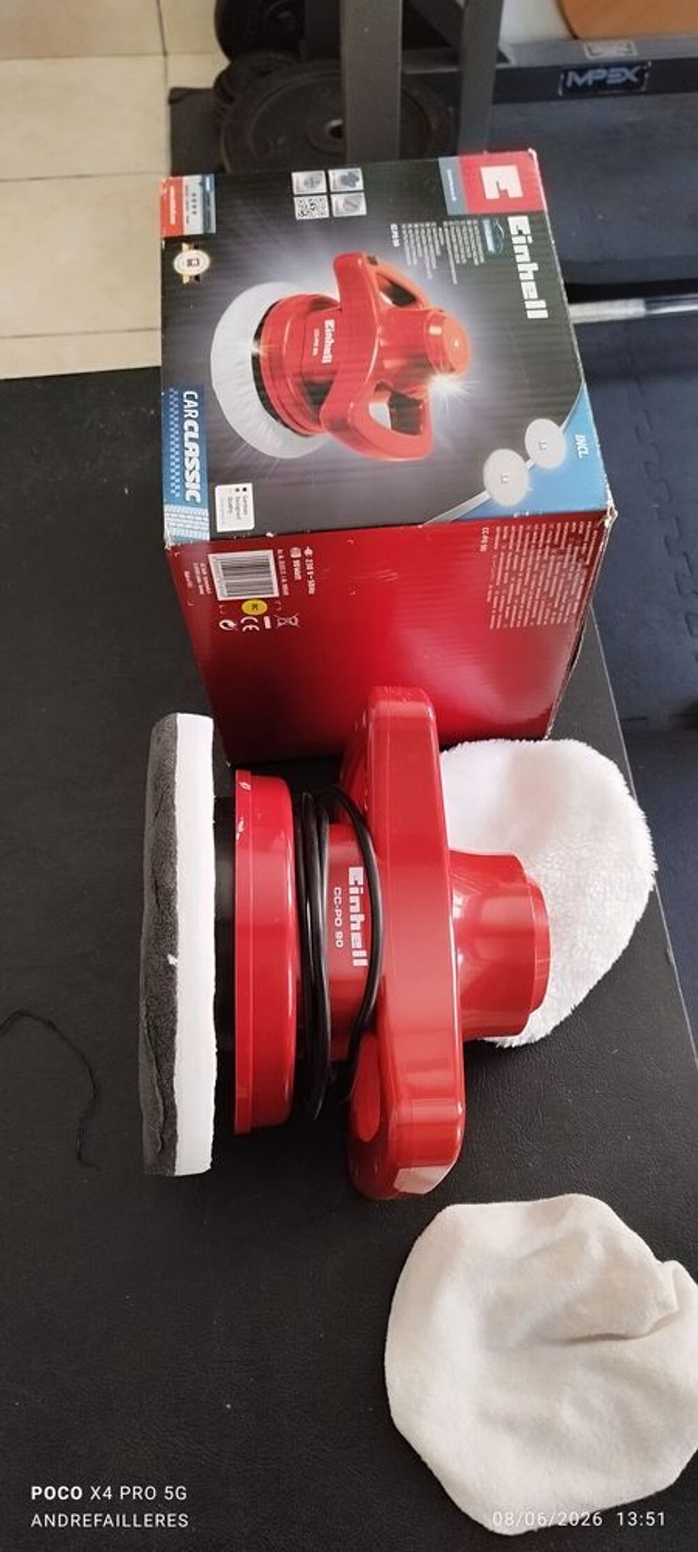 polisseuse auto Bricolage