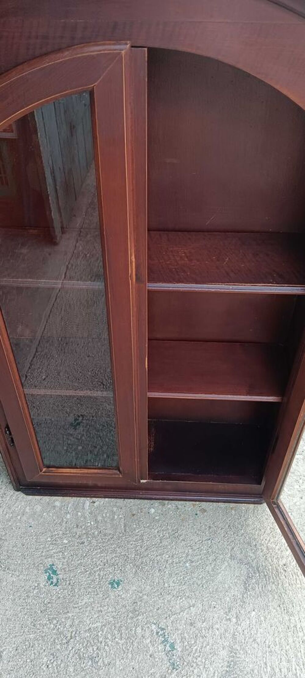 vitrine bois Meubles