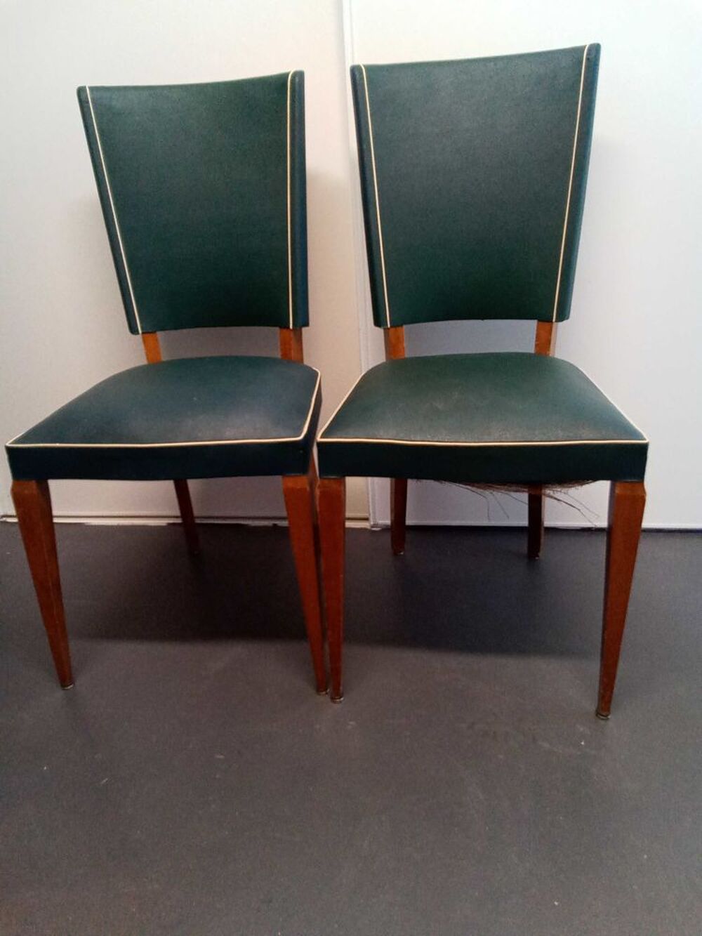 Chaises vintage ann&eacute;es 50 Meubles