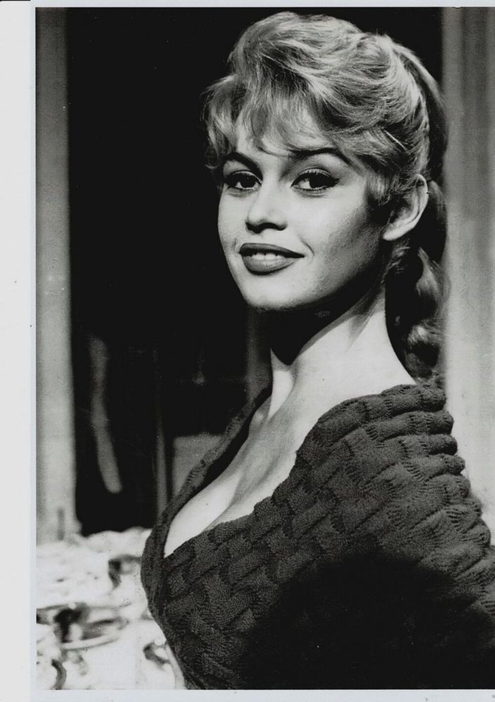 Photo buste Brigitte Bardot 