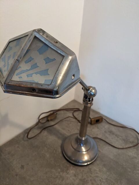 Lampe PIROUETT DE BUREAU art d�co 1930 en bon �tat d'usage  250 Marseille 13 (13)