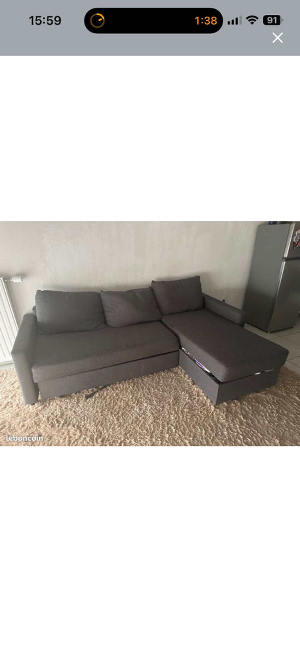 Canap&eacute; convertible Meubles