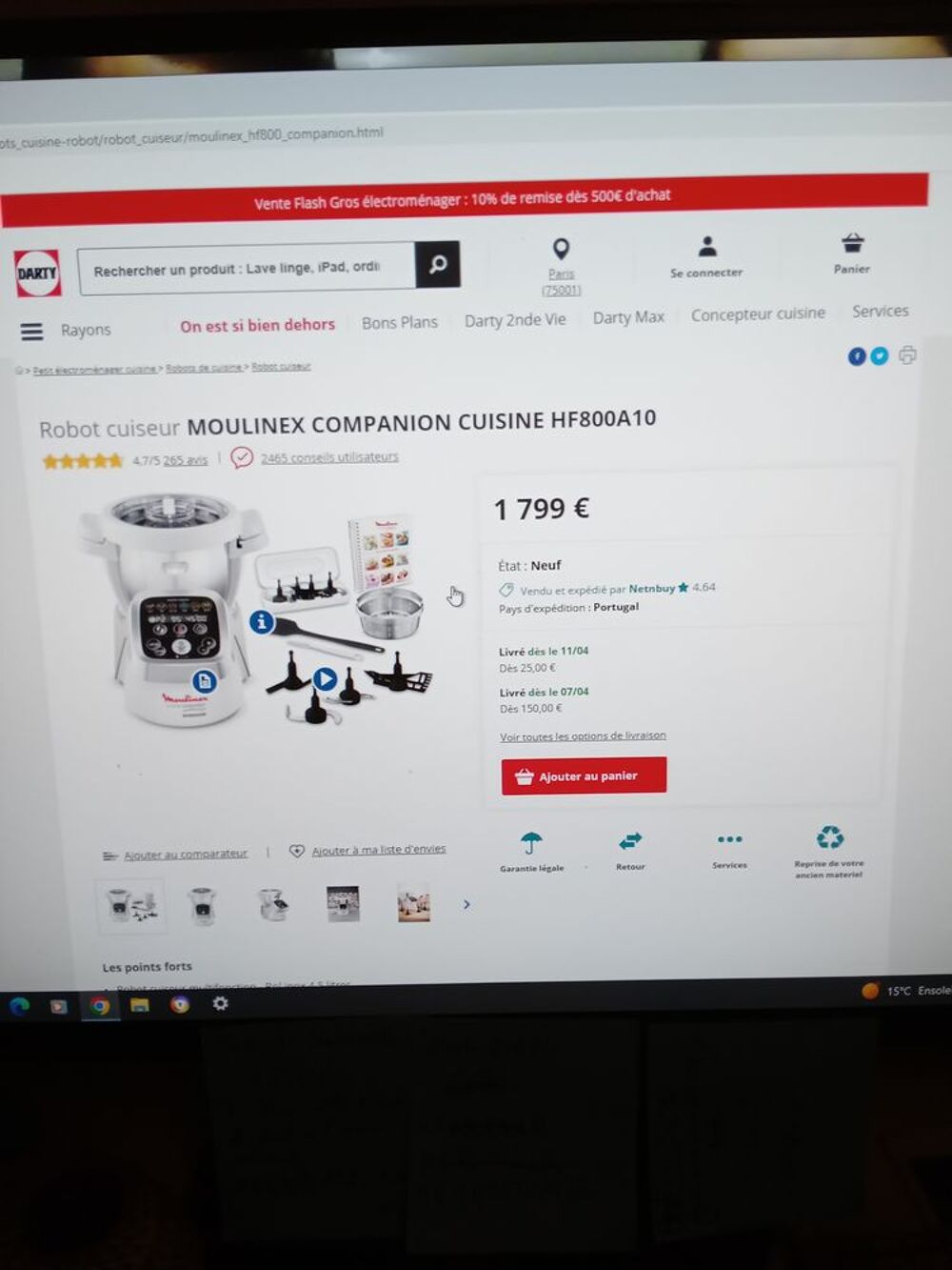 Companion moulinex Cuisine