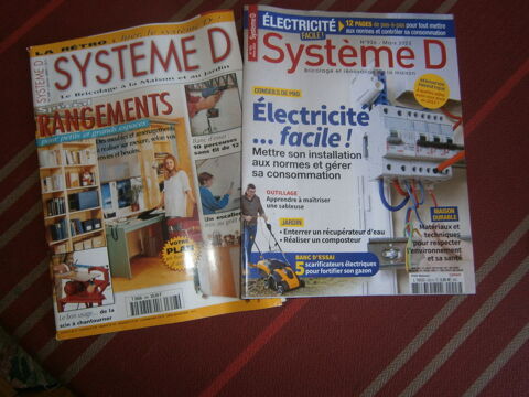 Collection revues  Syst�me  D  et Bricoth�mes 0 Bidos (64)