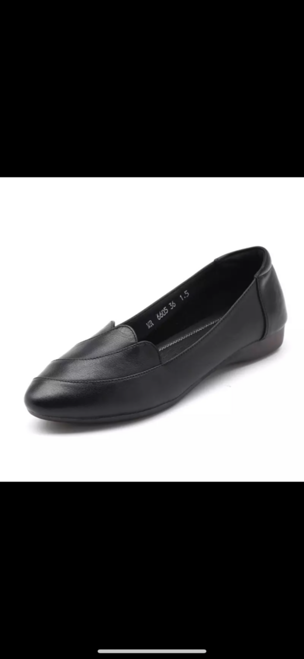 Ballerine noire Chaussures