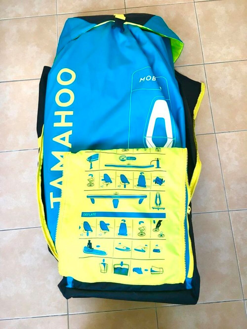Planche &agrave; Voile gonflable Mobius 100 + Voile L/XL Tamahoo Sports