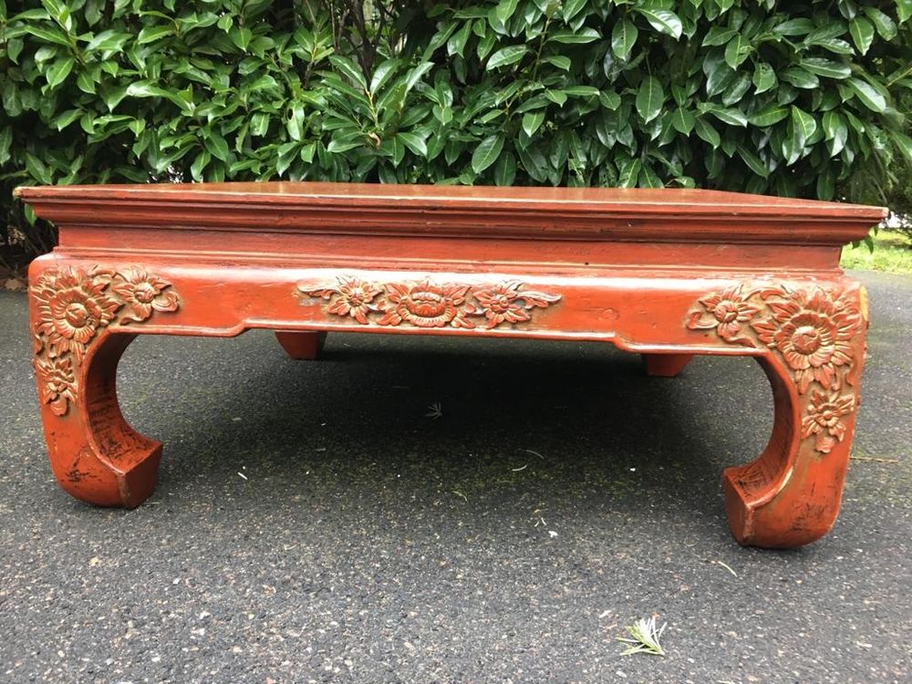 Table basse &laquo;&nbsp;indon&eacute;sienne &laquo;&nbsp; Meubles