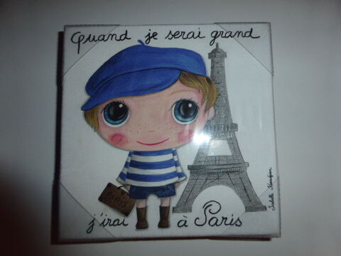 Tableau Garçon Quand je serai grand j'irai à Paris Isabelle 6 Rueil-Malmaison (92)