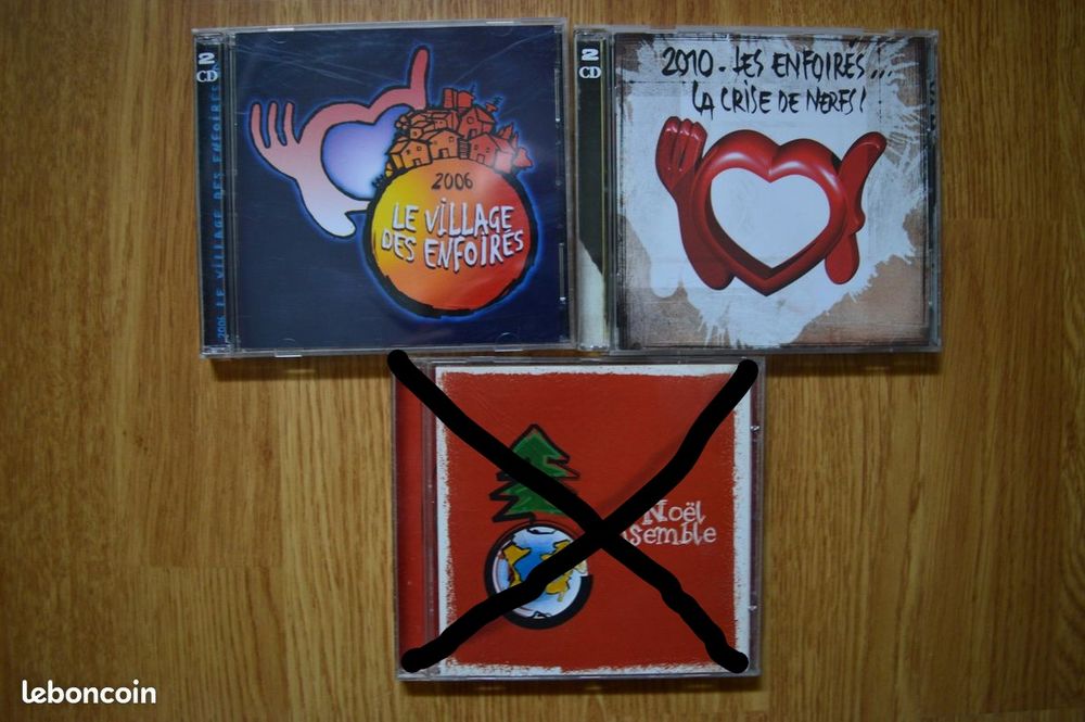 Les Enfoir&eacute;s CD et vinyles
