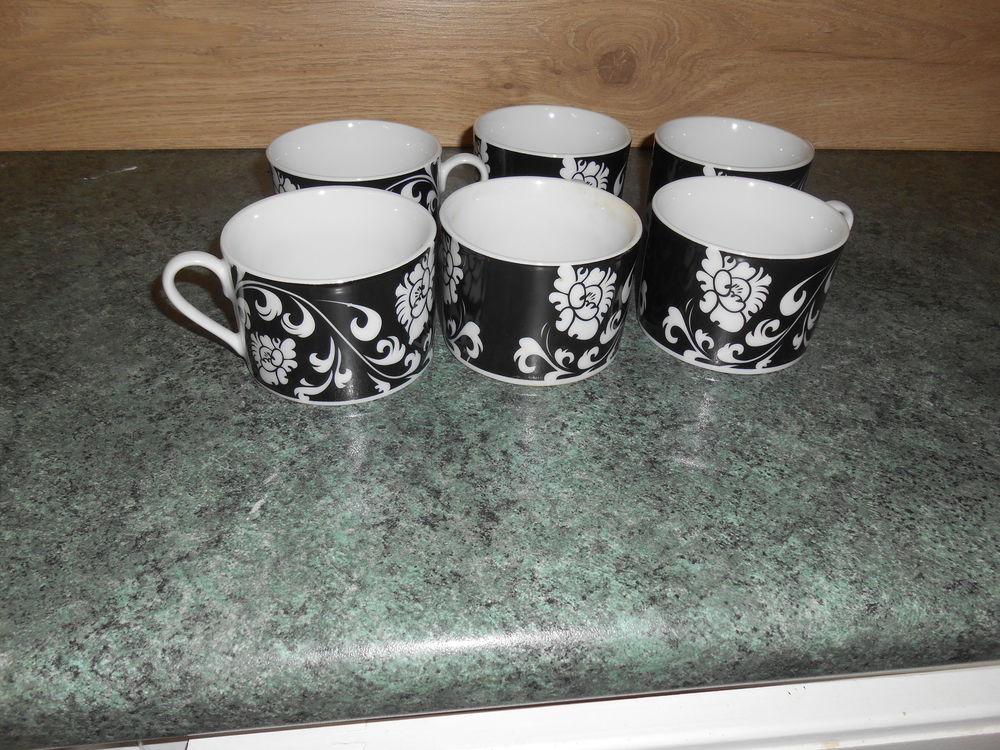LOT DE 6 TASSES Cuisine