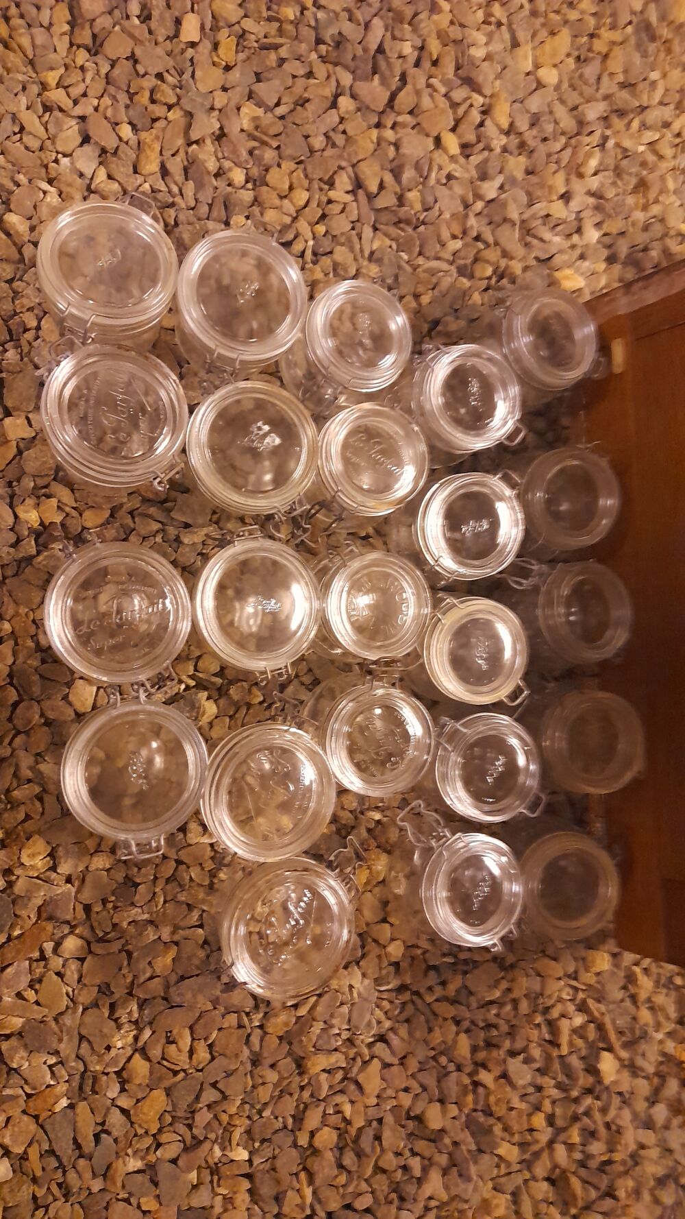 20 bocaux de 0litre500 Bricolage