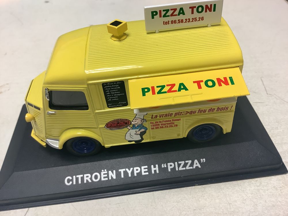 CITRO&Euml;N TYPE H PIZZA TONI 1/43 voiture miniature. 