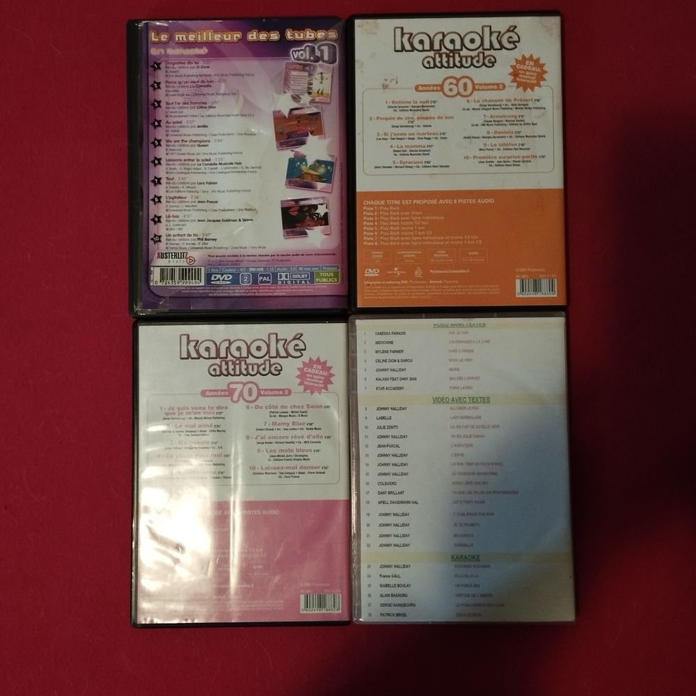 cd karaoke Consoles et jeux vidéos