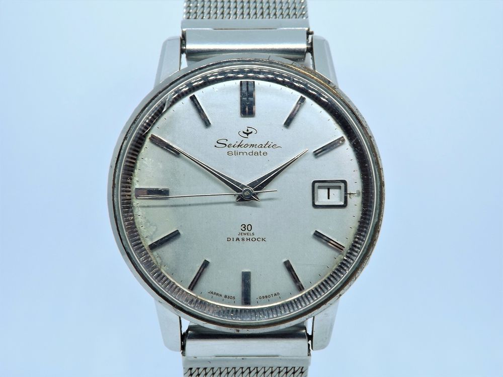montre Seiko Seikomatic Slimdate 30 rubis 8305-0990 1965 Bijoux et montres