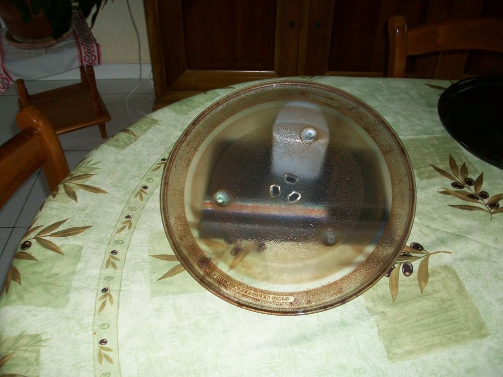 plateau pour micro onde 34 cm Electroménager