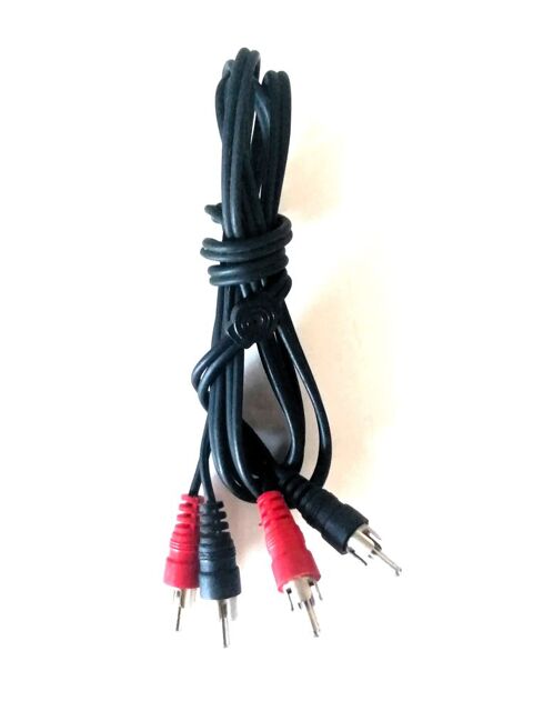 Câble audio RCA stéréo (connecteurs mâles/mâles-Rouge/Noir) Puteaux (92)