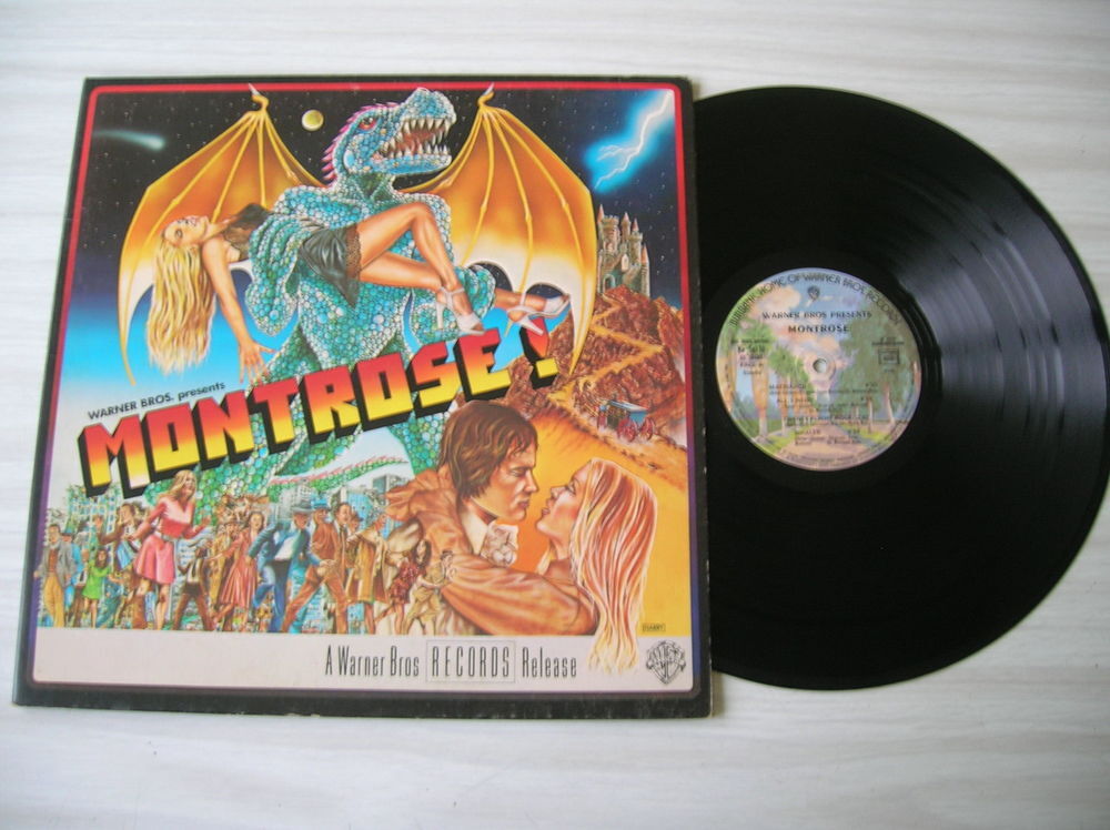33 Tours MONTROSE Warner Bros presents Montrose CD et vinyles