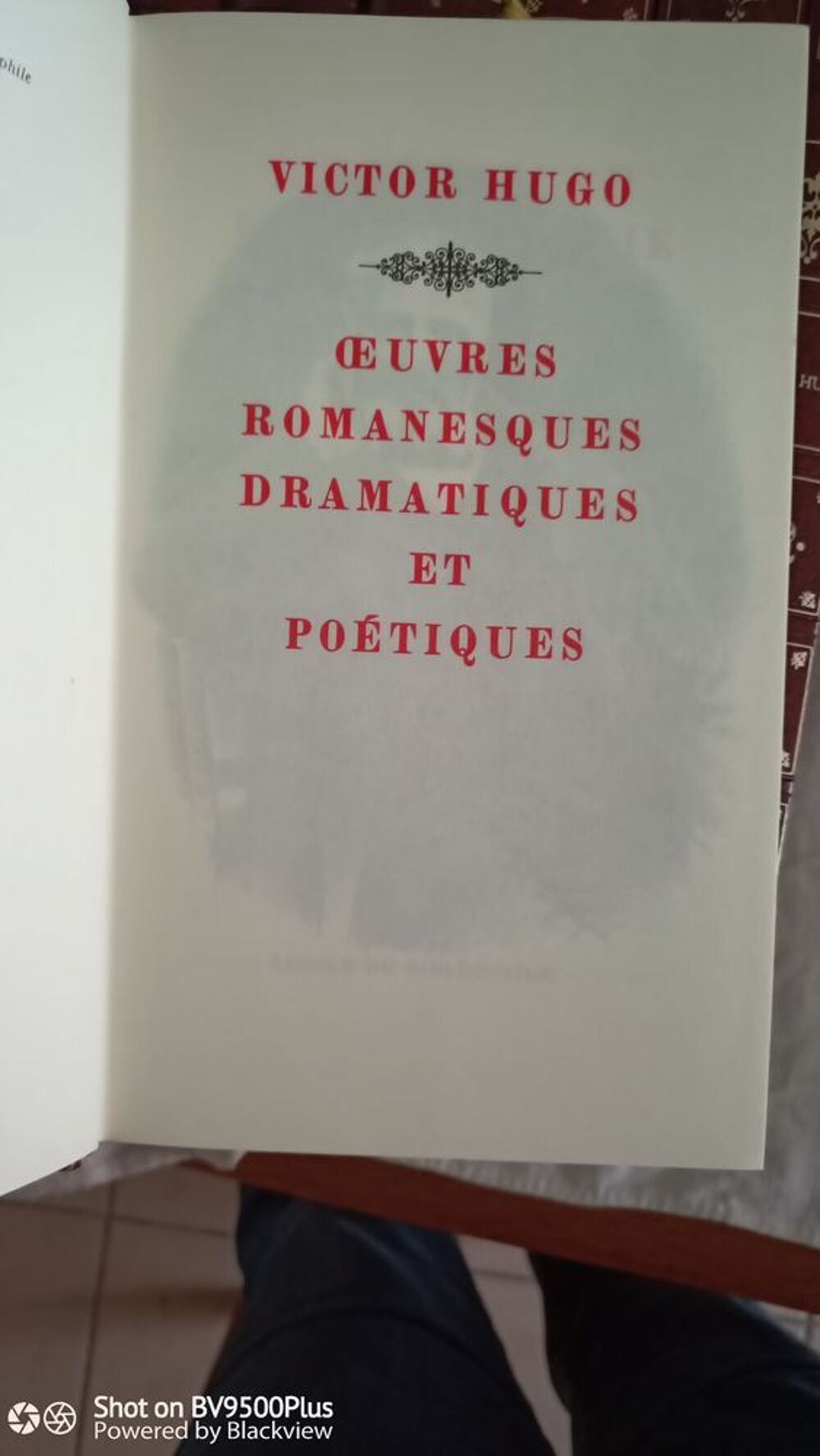 collection complete des oeuvres de Victor Hugo Livres et BD
