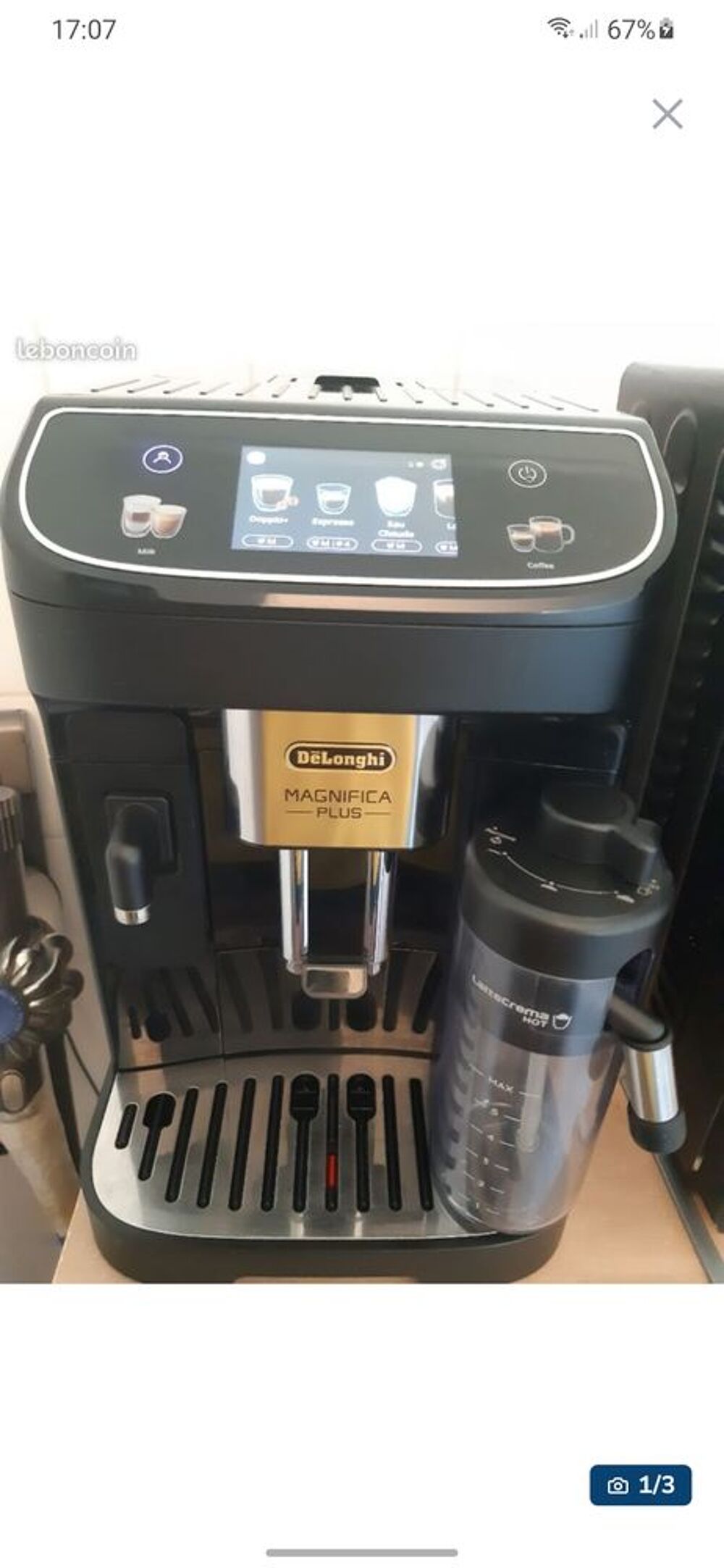 Machine &agrave; caf&eacute; en grain Delonghi Electroménager