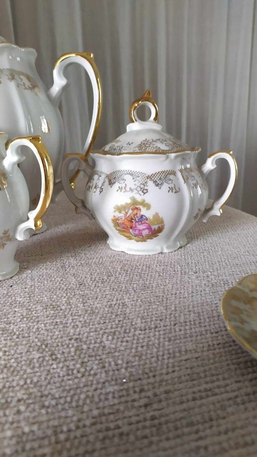 Service vintage &agrave; th&eacute; ou caf&eacute; en porcelaine (complet) Cuisine