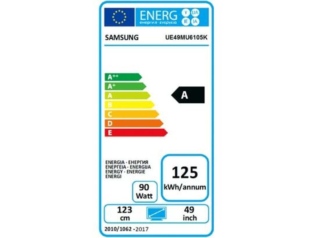 Tv Samsung 49" 123 cm Ultra HD Photos/Video/TV