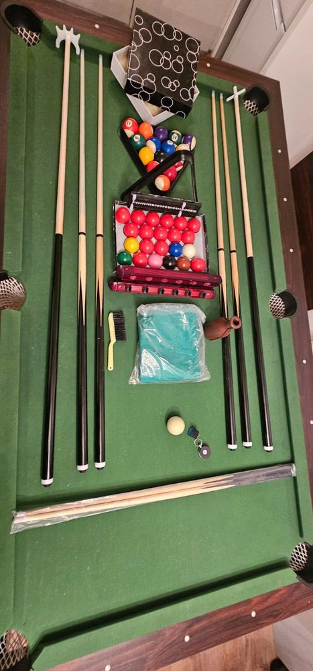 Table de Billard convertible en table &agrave; manger Meubles