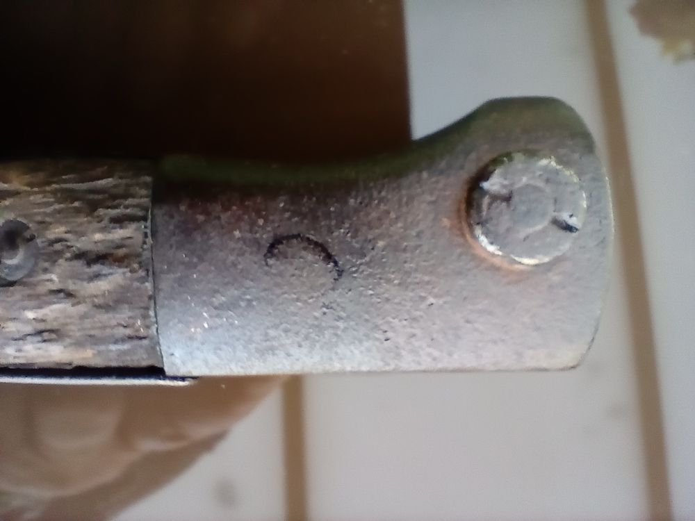ba&iuml;onnette "Allemande" pour arme du type MAUSER 98K 