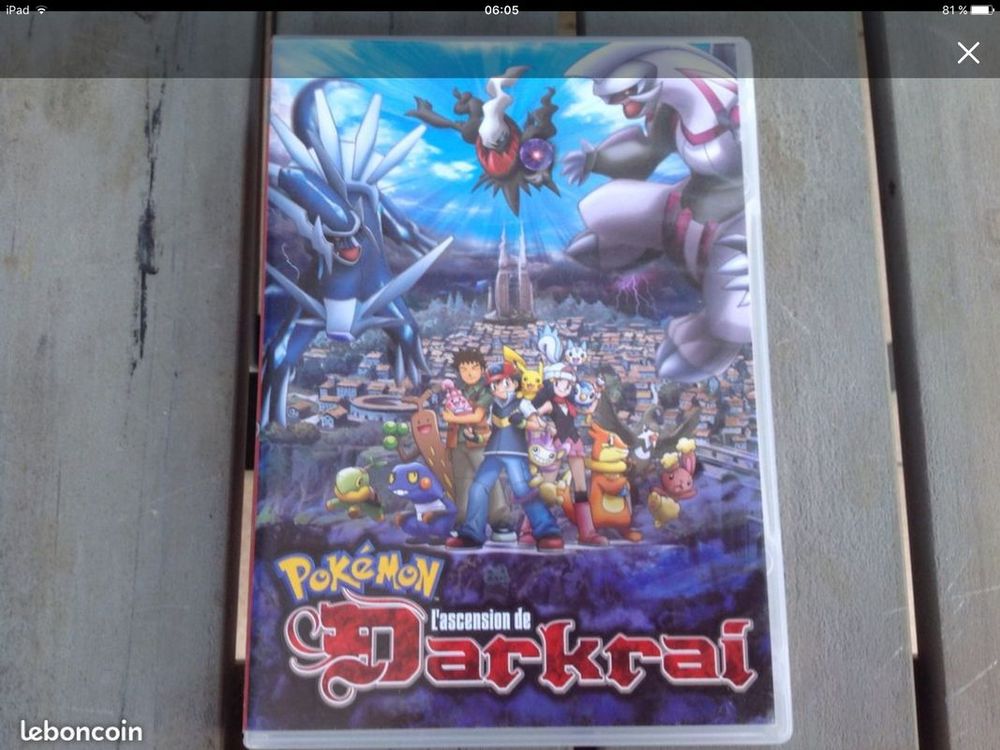 DVD Pokemon l'ascension de Darkrai DVD et blu-ray