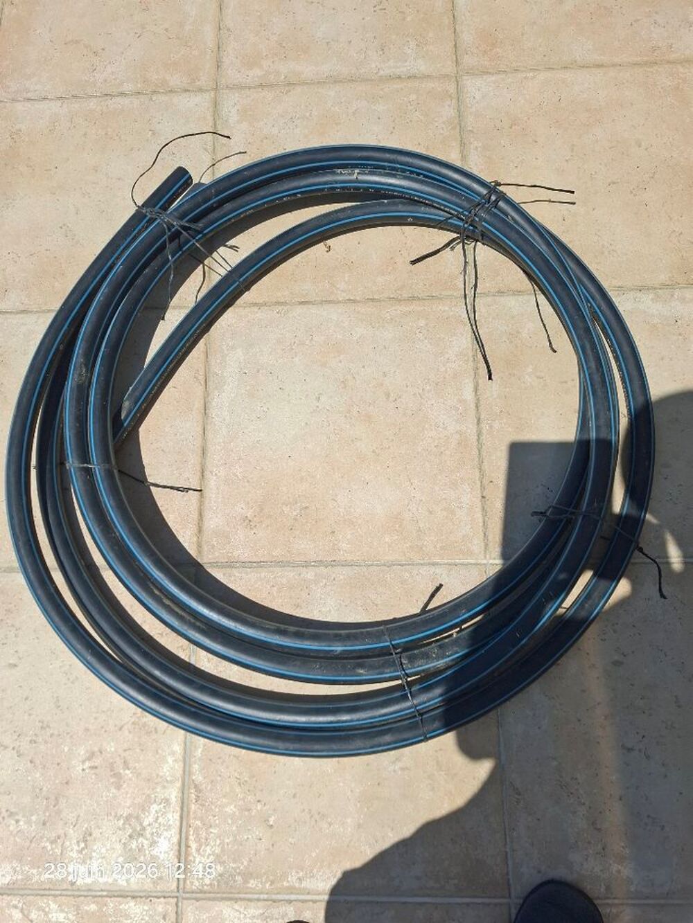 Couronne 10 m&egrave;tres tuyau eau potable Bricolage