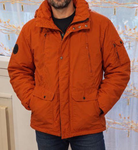 Parka orabge homme 25 Oyonnax (01)