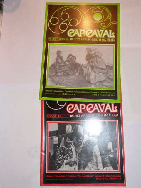 PERIODIQUE BRETON CAP CAVAL  a choisir - LISEZ TOUT LE TEXTE 6 Brest (29)