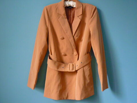 manteau veste femme jennyfer camel ceinture S 36 TBE 20 Brienne-le-Chteau (10)