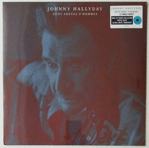 3 Vinyls ..JOHNNY HALLYDAY   DEUX SORTES D'HOMMES    MAXI 45 30 Villeneuve-sur-Yonne (89)