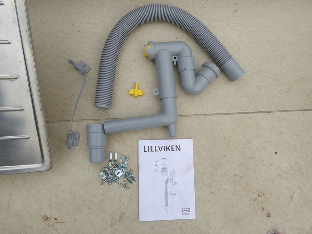 Ikea Evier vattudalle et siphon lillviken Electroménager