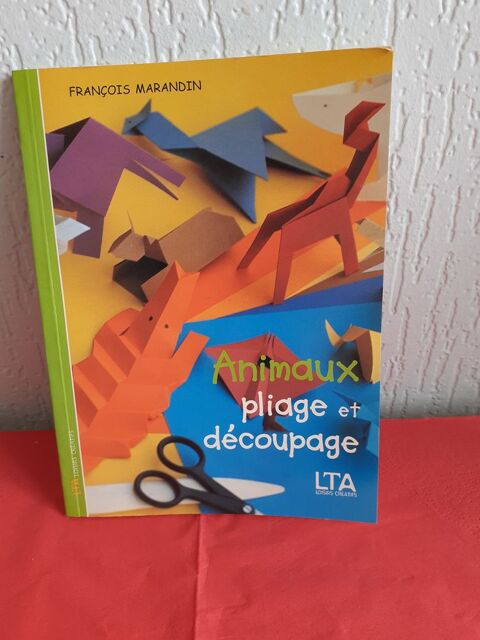 Livre PLIAGES et DECOUPAGES animaux 3 Saint-Etienne (42)