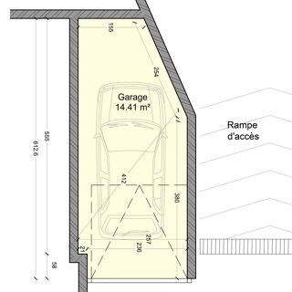 Parking / Garage  louer 14 m