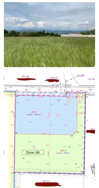  Terrain � vendre 667 m�