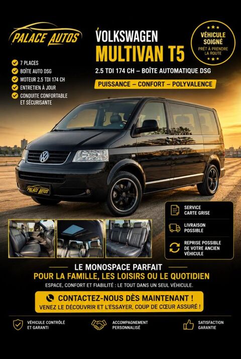 Volkswagen MULTIVAN 2007 occasion Rouen 76000