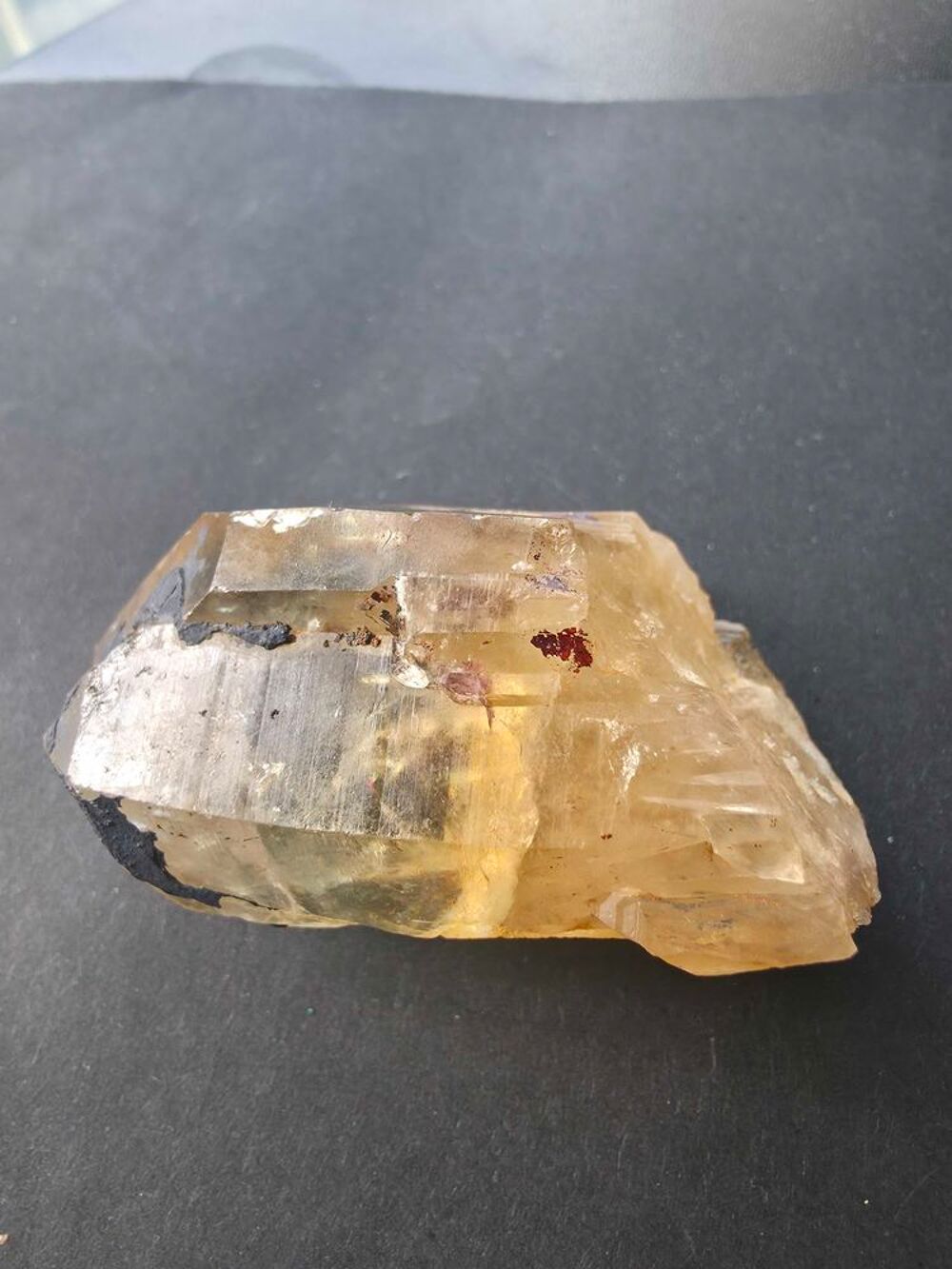 V&eacute;ritable Cristal de Citrine RDC-Sp&eacute;cimen de Collection 6,1g 