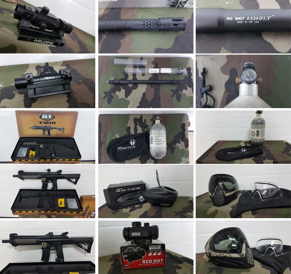 materiel de paintball Sports