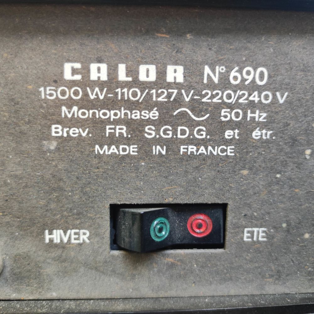 Soufflant air r&eacute;versible Electroménager