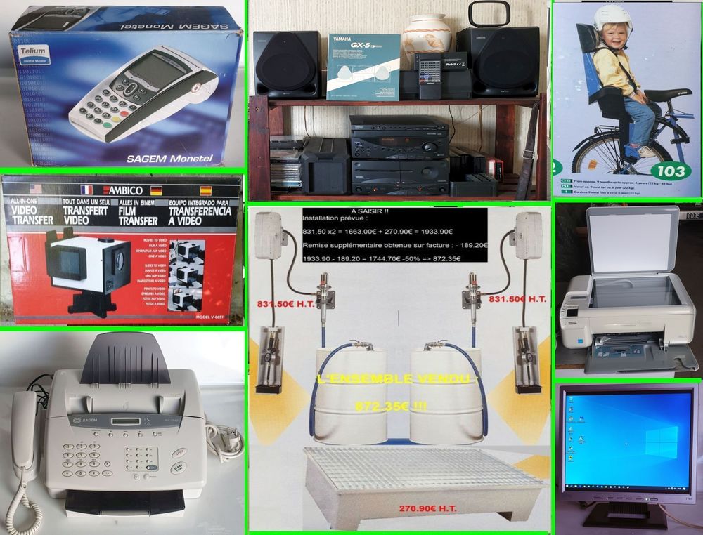 Radiateur fonte Vintage, 4 Colonnes &quot;hors gabarit&quot; Bricolage