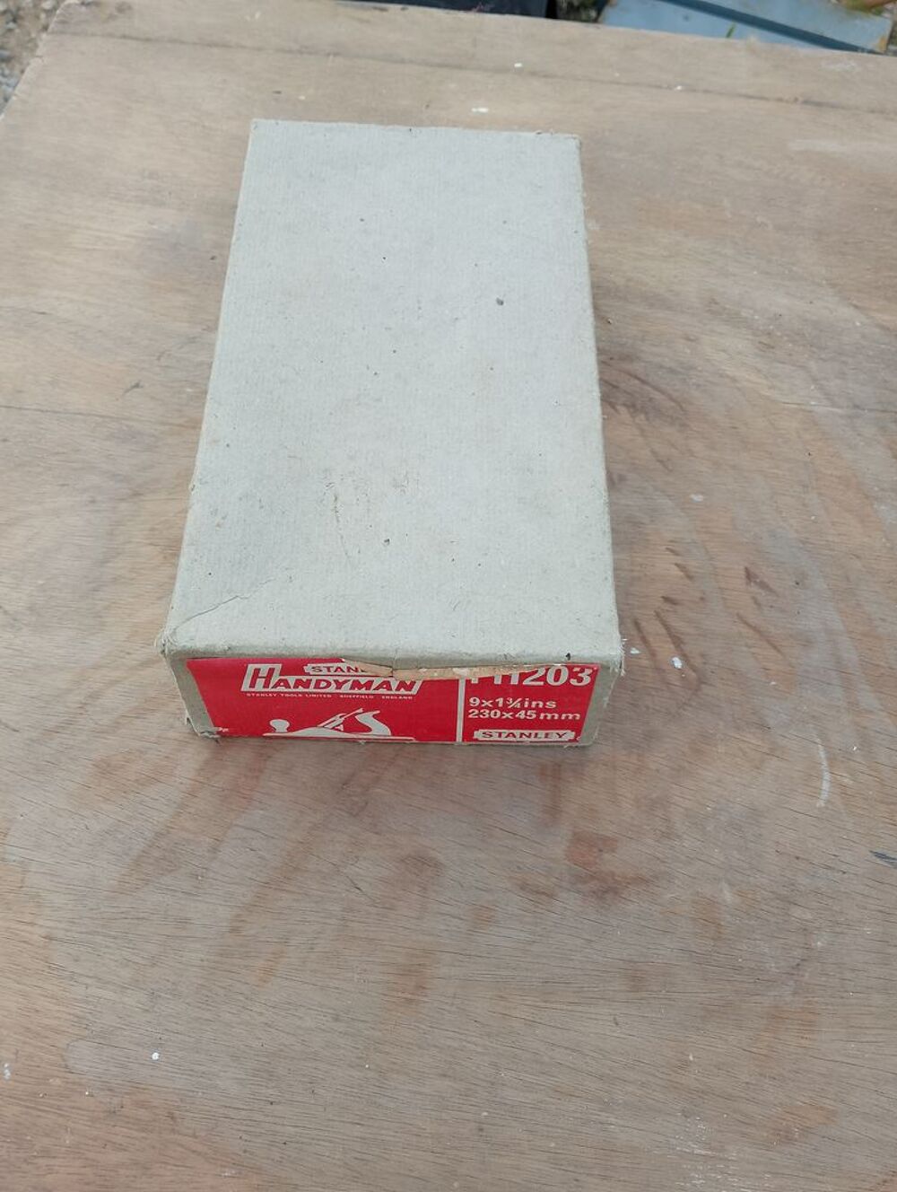 STANLEY rabot etabli en boite Sheffield H1203 handyman Bricolage