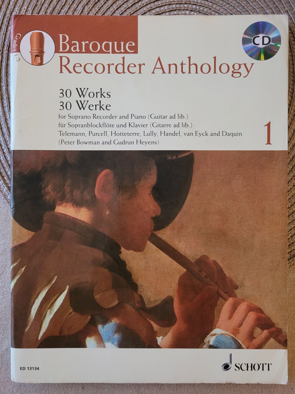 Baroque Recorder Anthology Livres et BD