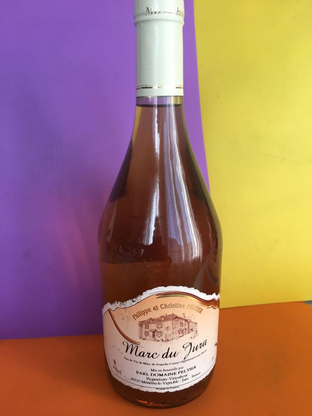 1 bouteille de Marc du Jura... Cuisine