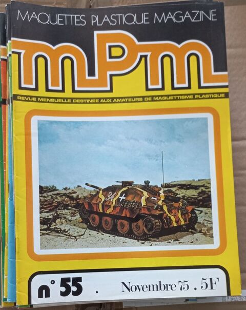 
Lot De 28 Revues Maquettes Plastique Magazine Ann�es 1975 � 70 Orsay (91)