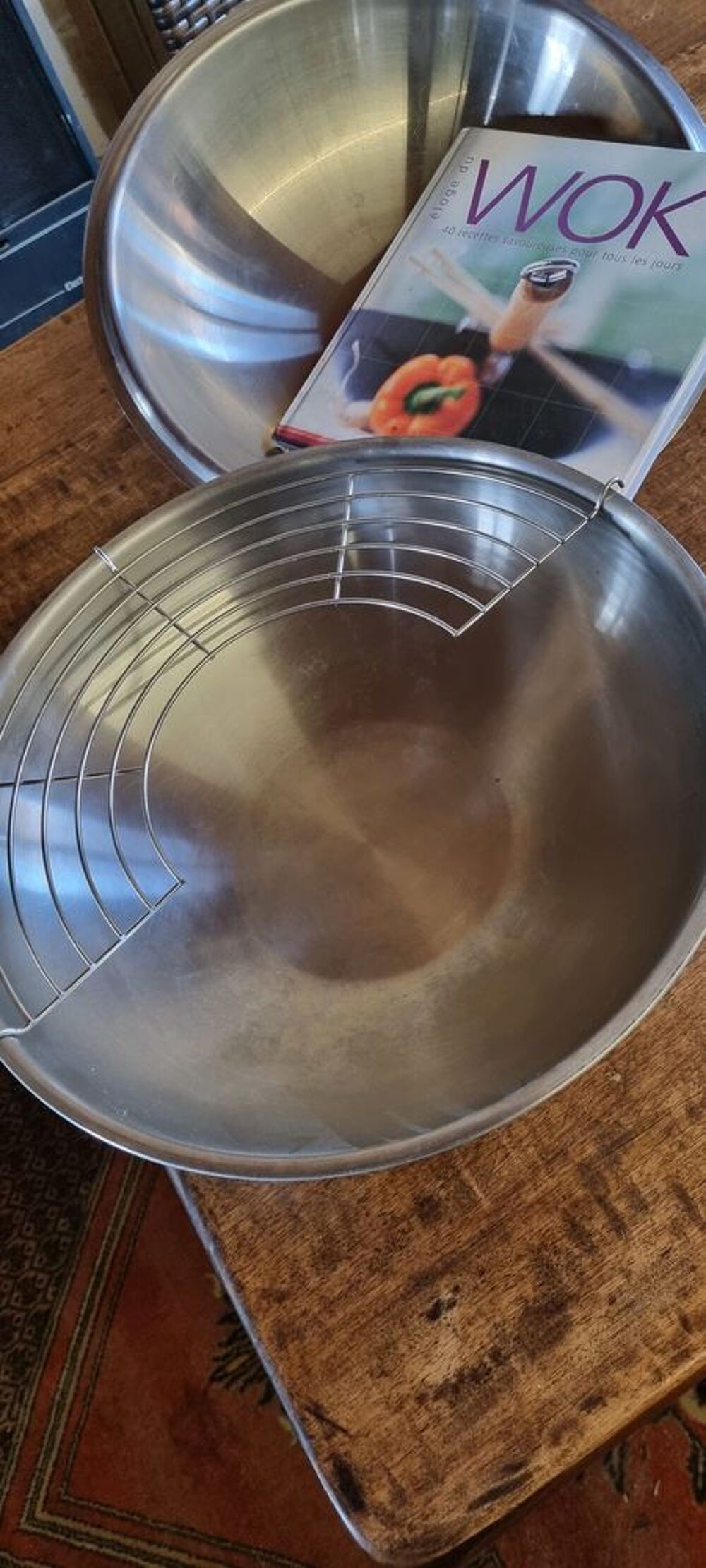 Wok inox, CRISTEL Electroménager